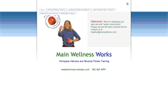Desktop Screenshot of mainwellness.com